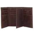 thumbnail image 4 of Eagles Wings University of Illinois Wallet Trifold Leather Wallet, 4 of 6