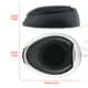 thumbnail image 3 of Altavoces para coche Altavoces universales de tweeter mini domo de alta eficiencia de 2 uds 1000W pa Romacci Altavoces para coche, 3 of 7