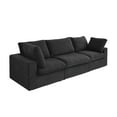 Magic Home Convertible Modular Sectional Sofa Couch,Modern Linen Fabric