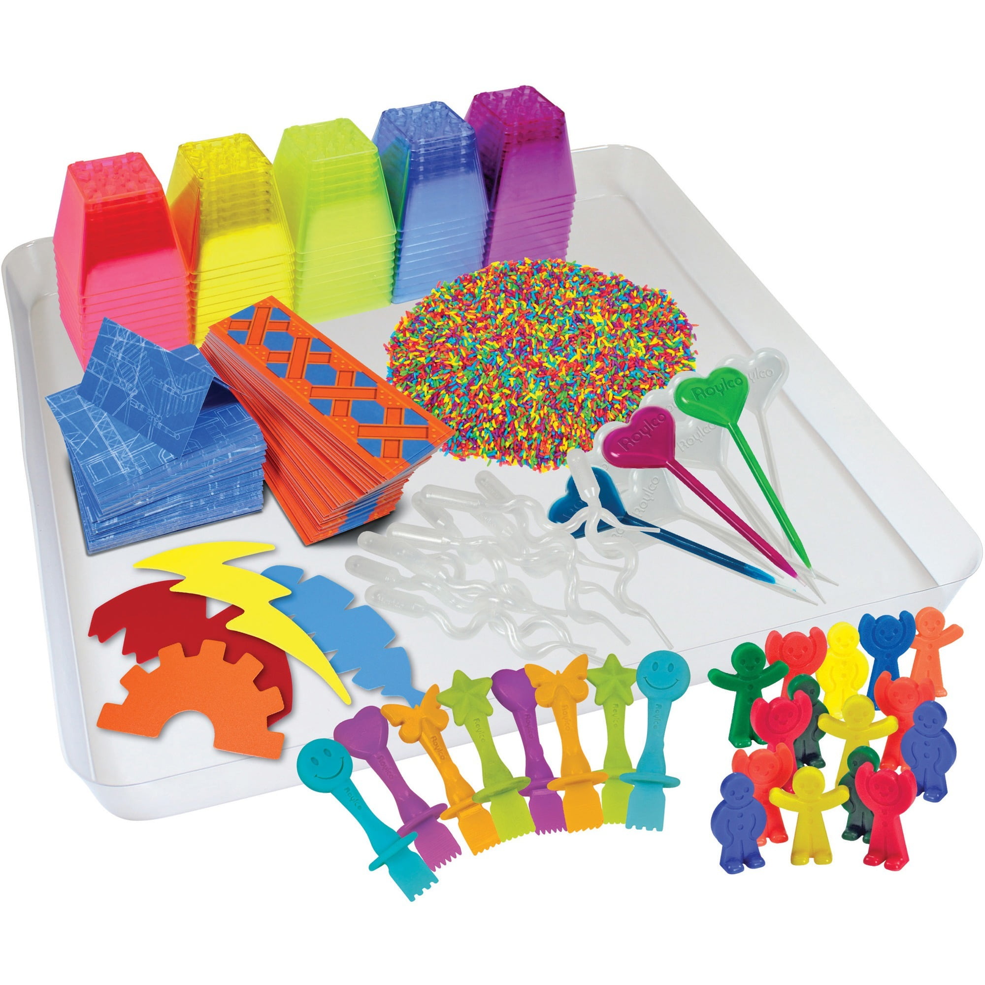 Roylco, RYLR59631, Sensory Tray Accessory Pack Kit, 1 / Kit