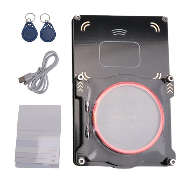 Proxmark3 Easy V3.0 RDV4 512k Actualizado ID de Memoria M1 IC Lector Tarjetas RFID Incorporado Decodificador Antena Integrada