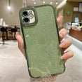 thumbnail image 4 of Compatible with iPhone 11 Glitter Plating Case, Luxury Bling Sparkly Shiny Clear Case for iPhone 11 6.1" Camera Protection Soft TPU Shockproof Back Cover for Women Girl- Light Green, 4 of 6