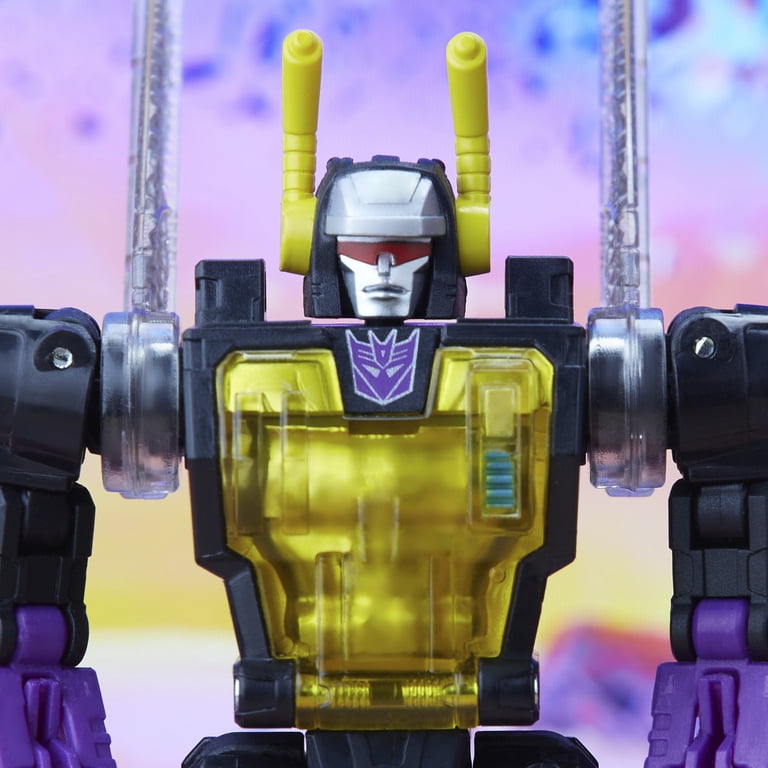 Transformers Hasbro Legacy Kickback Deluxe: Action Figure Robot 14 Cm Convertibile In Cavalletta