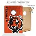 thumbnail image 4 of YouTheFan NFL Cincinnati Bengals 2' x 3' Cornhole Game, 4 of 6