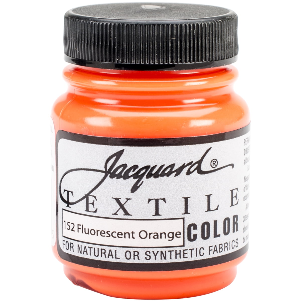 Jacquard Textile Color Fabric Paint 2.25ozFluorescent Orange