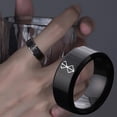 thumbnail image 2 of Anillo grabado a láser con el logotipo de Berserk, una nueva película y anime europea y americana., 2 of 6