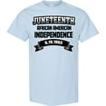 thumbnail image 3 of Inktastic African American Independence Juneteenth T-Shirt, 3 of 5