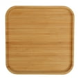 thumbnail image 2 of Set Of 6 Bamboo Square Platter 12 inch X 12 inch | For Appetizers / Barbecue / Steak, 2 of 11