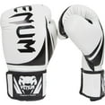 thumbnail image 2 of Venum Challenger lightweight Boxing Gloves for Striking Training, White & Black, 16 oz, 2 of 8