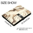 thumbnail image 3 of Premium Faux Leather Notebook - Refillable, Multi-Functional Organizer, 23.3x17cm, All-Season Use，Digital Ink Drawing, 3 of 6