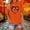 Orange, variant on Odbmxy Summer T-Shirts Womens Plus Size Graphic Short Sleeve Women Tops Soft Casual Orange Vacation Loose Tops