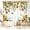 02 Sunflower Butterfly Flower, variant on Sunflower Country Kitchen Curtains Rod Pocket Rustic Yellow Floral Farmhouse Small Cafe Tier Curtains Vintage Wood Barn Retro Window Treatment Drapes Home Decor(27.5W X 39L Inch 2 Panels)