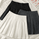 thumbnail image 2 of Minivestido adelgazante de cintura alta para mujer, nuevo estilo de primavera y verano, falda en forma de A, minivestido negro antiexposición, 2 of 4