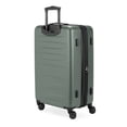 thumbnail image 6 of SWISSGEAR Stride Hardside Medium Checked Spinner, Olive Green, 6 of 18