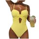thumbnail image 2 of Traje de baño de una pieza para mujer, moda para mujer, conjunto informal, sin espalda, dividido, bikinis de playa, traje de baño para mujer, traje de baño de moda de playa para mujer, trajes de baño, 2 of 6