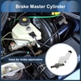 thumbnail image 2 of Unique Bargains Brake Master Cylinder with Reservoir No.4720106400 for Toyota Camry 2006-2015 Hydraulic Master Cylinder Silver Tone White Aluminum Alloy Plastic 1 Pcs, 2 of 7