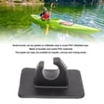 thumbnail image 4 of Rowing Pole Paddle Clips, Antislip Inflatable Boat Paddle Holder Clip PVC 5pcs  for Pontoon Boats Black,Grey, 4 of 7