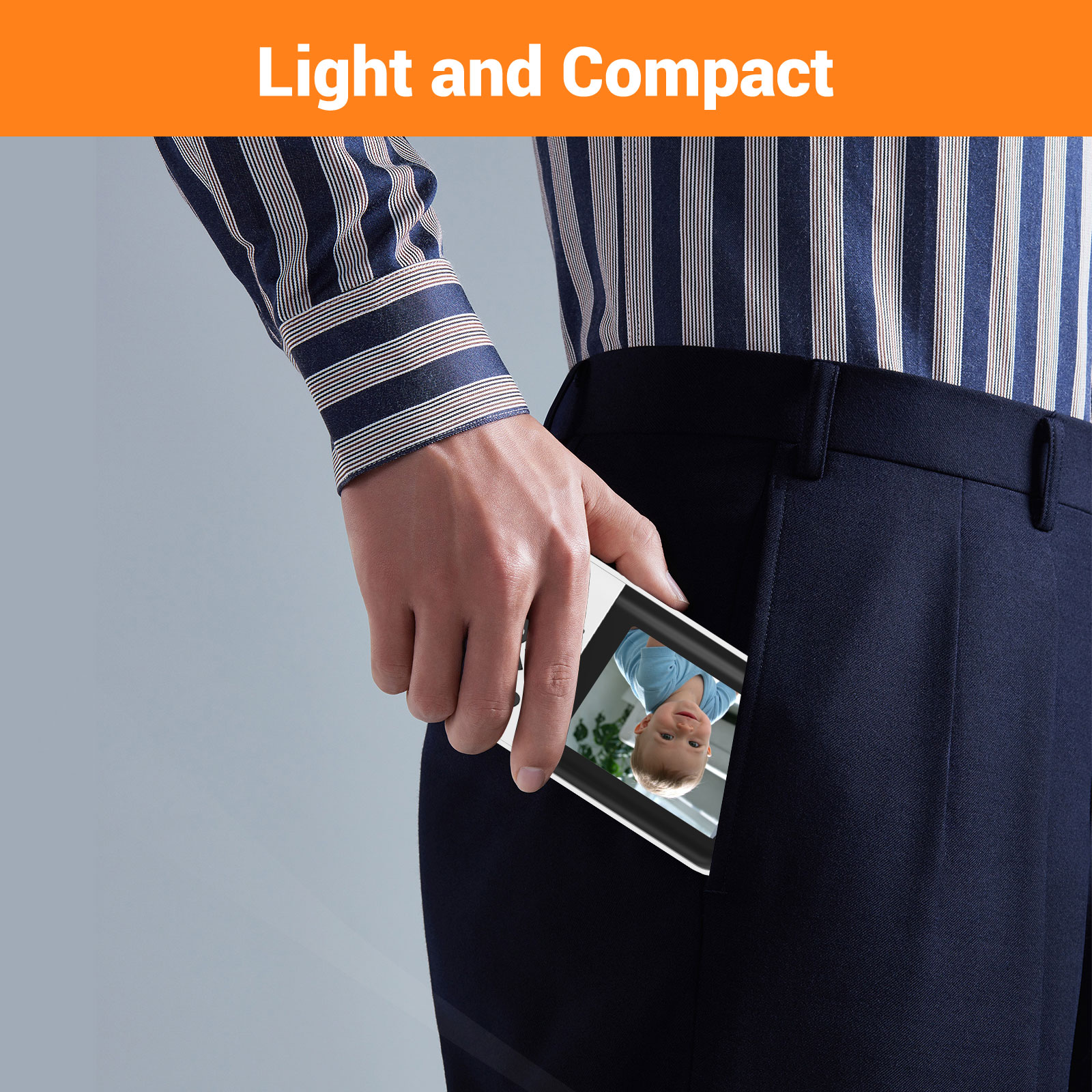 Look Look Baby Video Monitor, 1080p, 2.8 Inch Screen photo 2