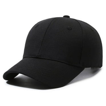 Nvzi-a Set of 2, Baceball Cap Sports Athletic Fitted Hat,Black