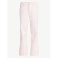 thumbnail image 3 of No Boundaries High Rise Baggy Wide Leg Jeans, 30" Inseam, Women's and Women's Plus Sizes XXS-4X, 3 of 5