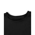 thumbnail image 4 of Twilight Womens Black Cropped Short Sleeved T-Shirt, 4 of 6