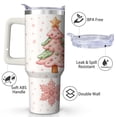 thumbnail image 2 of Christmas Gingerbread House Stainless Steel Insulated Mug with Lid and Handle, 30oz, 2 of 4