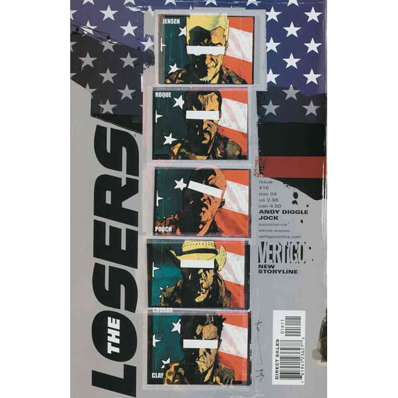 Losers, The #16 VF ; DC/Vertigo Comic Book