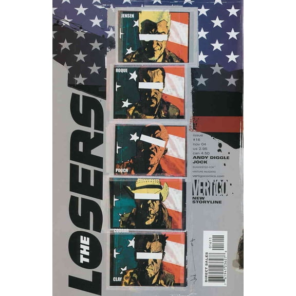 Losers, The #16 VF ; DC/Vertigo Comic Book