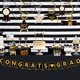 thumbnail image 1 of Decoraciones de Banner de Remolino Colgante de Graduación, Negro Oro Plata Estrella Banner Omgouue Omgouue, 1 of 2