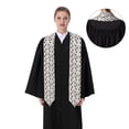 thumbnail image 4 of Xecao French Bulldog3 Print Graduation Shawl Stole Honor Stole Adult 72" Academic Commencements, 4 of 7