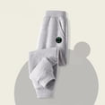 thumbnail image 2 of Pantalons de Jogging pour Filles avec Poches, Cordon de Serrage Réglable, Coupe Ample, 4-5 Ans, 2 of 4
