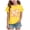 Z02 Yellow, variant on Gubotare Girl Top Fashion Girls' Short Sleeve T Shirt Short Sleeve Tee for Girls (Yellow,Size 7-8 Years)