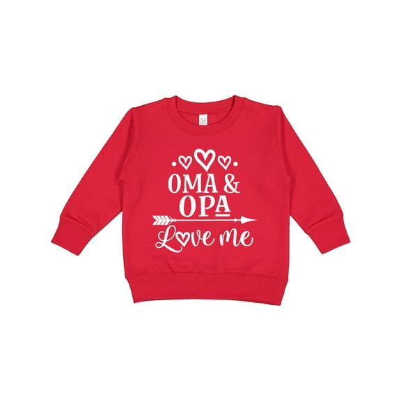 Inktastic My Oma Opa Love Me Grandchild Toddler Sweatshirt