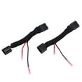 thumbnail image 3 of HUOEPU Headlight Conversion Adapter Harness Kit Compatible with Chevrolet Camaro 2010-2013 HID Models, 12V 4-Pin Direct Replacement, 3 of 14