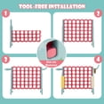 thumbnail image 2 of 4-in-a-Row Connect Game with Basketball Hoop and Toss Ring, 2 of 10