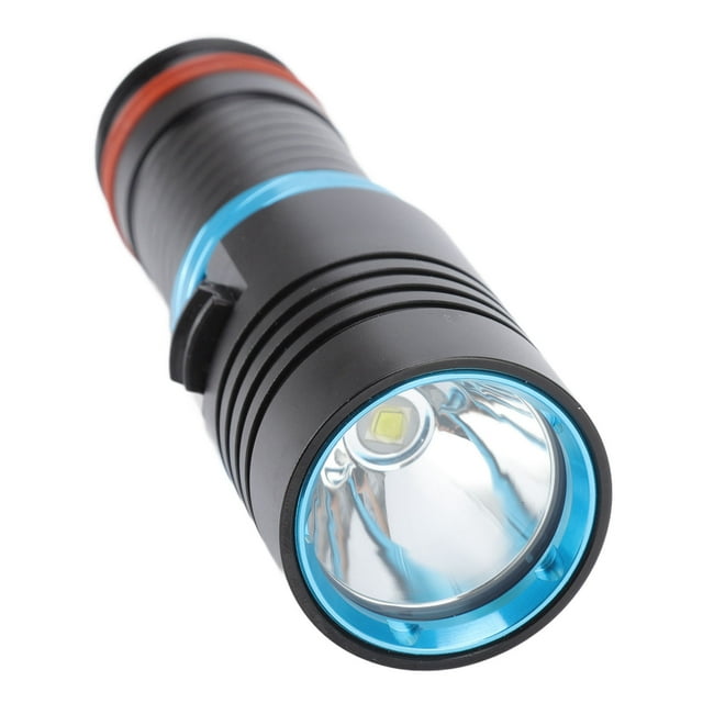 Luz de Buceo, Lámpara LED 5000LM Infinitamento de aluminio de aluminio Linteria de Buceo 100m CONDO CONDONONÓN DE CORRA PARA LUZ DE RELLENO