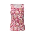thumbnail image 4 of Xecao Sweet print women's scoop neck, loose-fit workout tank tops for the gym., 4 of 9