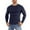 #Navy, variant on DPTALR George Men's Breathable Elasticity Solid Color Sport Long Sleeves Round Neck Shirt,Light Blue,Big and Tall Men L