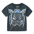 thumbnail image 4 of Marvel Avengers Iron Man Spider-Man Captain America Black Panther Short Sleeve T-Shirt (Boys), 4 Pack, Sizes 3T-7, 4 of 9