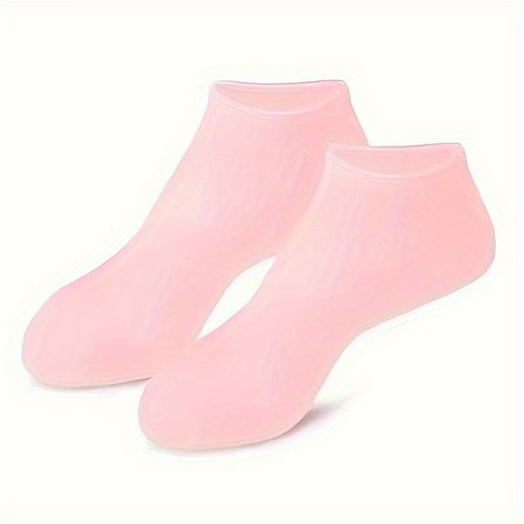 2 Pair Moisturizing Socks Silicone Moisturizing Foot Socks Foot Care Socks for Dry Cracked Feet, Massage, Pedicure, Mother's Day Gift
