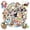 3A-50pcs, variant on 35pcs-50pcs Adorable Sloth Stickers Animal Gift Stickers Chill Cartoon Stickers for Laptops Suitcases Notebooks