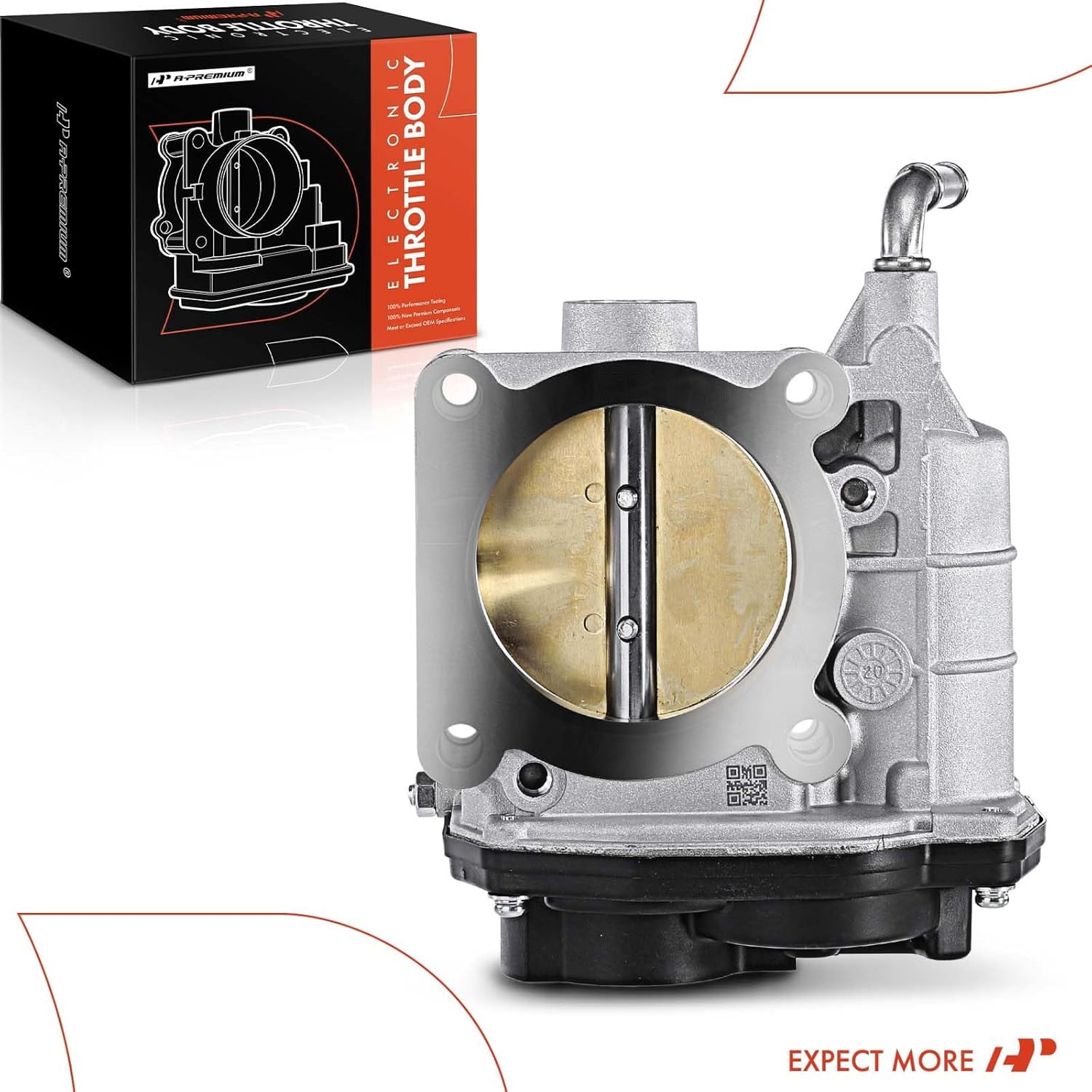 A-Premium Fuel Injection Throttle Body Compatible with Nissan Altima Sentra 2007-2012 Rogue 2008-2013 L4 2.5L