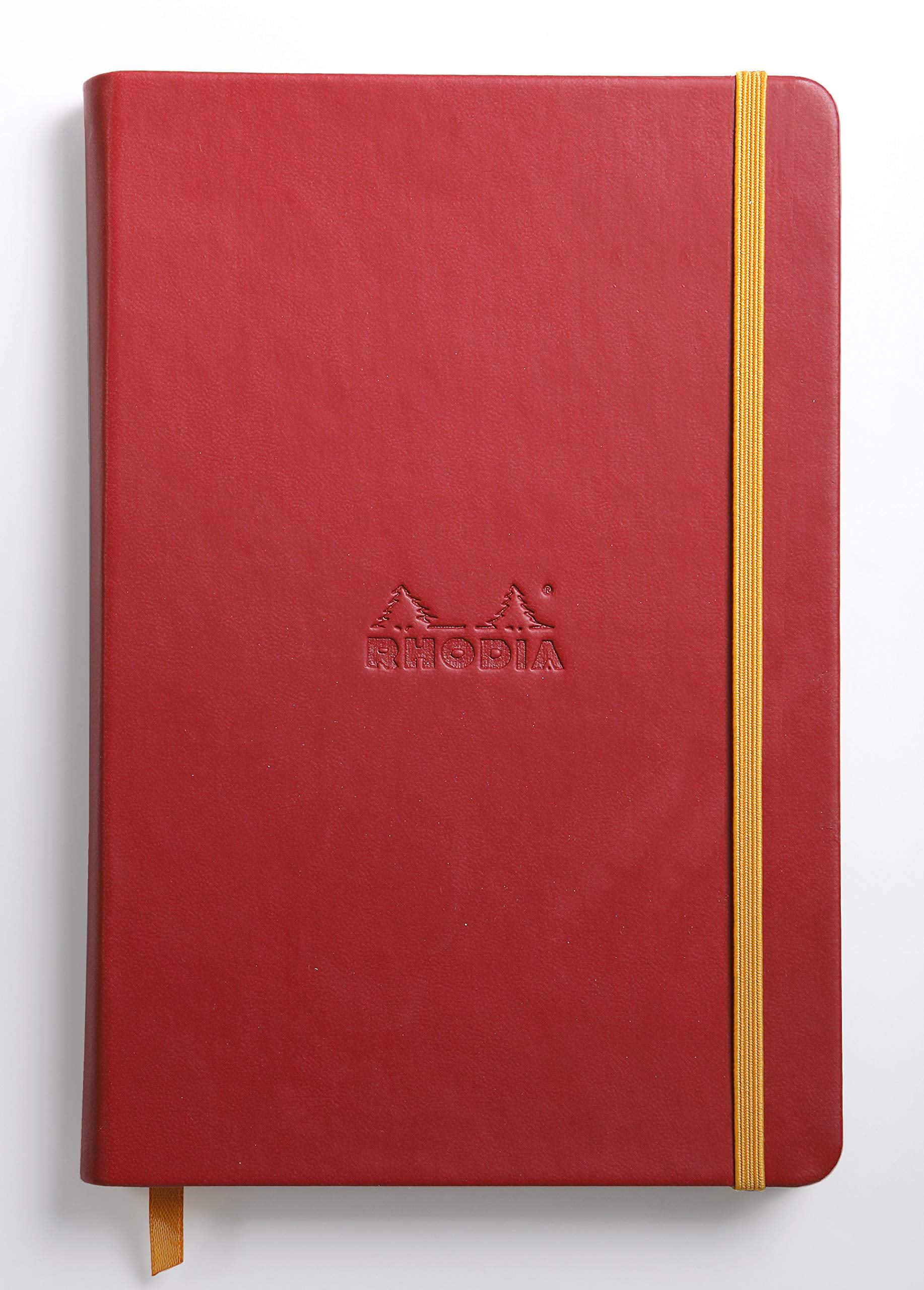 5.5 in x 8.25 Lined Rhodia Rhodiarama A5 Webnotebook Poppy 118753 