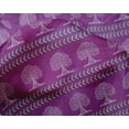 thumbnail image 4 of oneOone Silk Tabby Fabric Arrow & Tree Block Print Fabric By The Yard 42 Inch Wide, 4 of 4