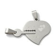thumbnail image 2 of 10 pc 201 Stainless Steel Pendants Heart Lock Key with Word Love Charms Anti-Tarnish Stainless Steel color 27x35x1mm Hole: 7x3mm, 2 of 4