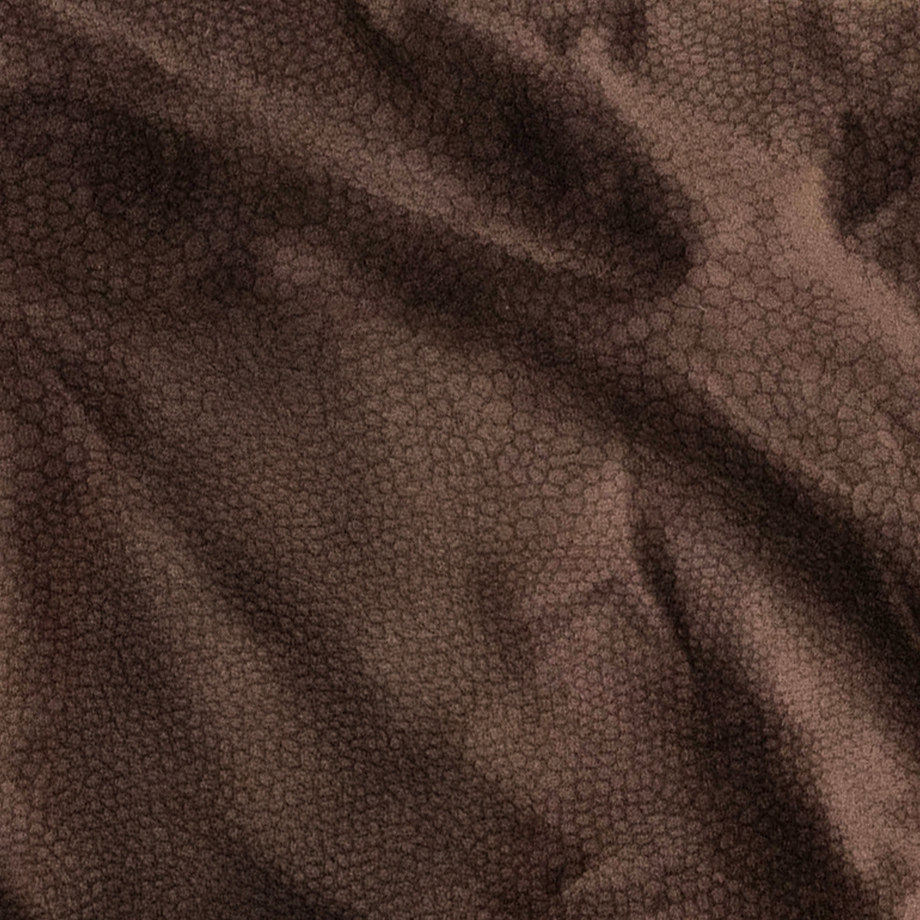 Best Friends by Sheri Cozy Cuddler Ilan Covered Cat and Dog Bed with Attached Blanket, Dark Brown, 24"x24"