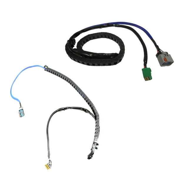 Motorking Left And Right Power Door Sliding Wire Track Harness New Set Of 2pcs Compatible With 04 07 Chrysler Dodge Grand Caravan Town Country 2004 2005 2006 2007 Com Power Door Sliding Wire Track Harness, 2006 Town And Country Power Sliding Door Problems