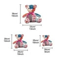 Lunaluna Clear!!Twinkseal Bear Template Ruler Set 10pcs Memory Bear