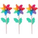 thumbnail image 4 of 10pcs-Molinete colorido-12cm, 4 of 8
