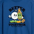 thumbnail image 3 of Instant Message - Golf Mascots Better Together - Men's Long Sleeve Graphic T-shirt, 3 of 6